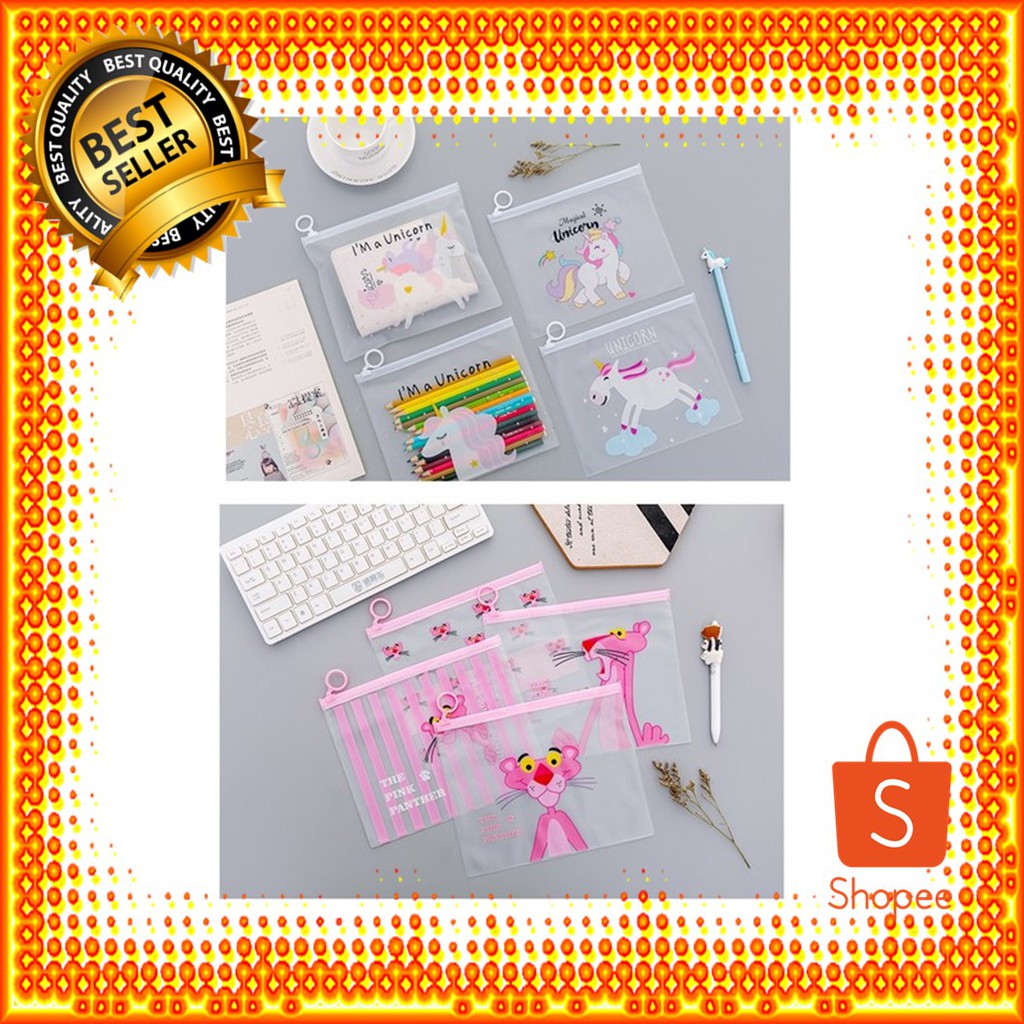 

PF07 Unicorn and Panther A5 Stationery File Folder / Tempat Pensil