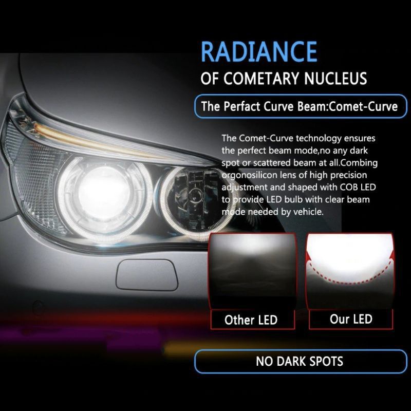 Lampu Led Mobil Headlight 1 pcs Lampu Utama C6 H1 H4 H7 H11 9005(harga per 1pcs)