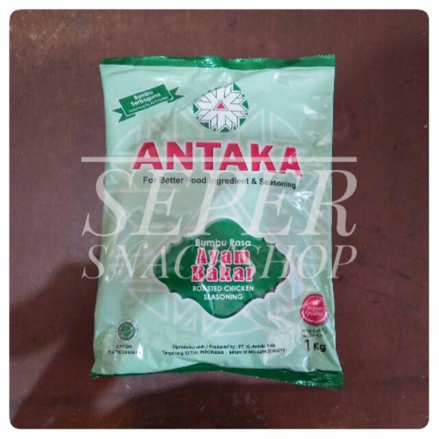 BUMBU TABUR INSTANT / BUMBU MASAK / BUMBU TABUR ANEKA RASA ANTAKA AYAM BAKAR 1 KG