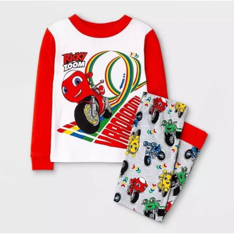 Jual Ricky Zoom Vrroooom Pajama Size 4t Indonesia Shopee Indonesia