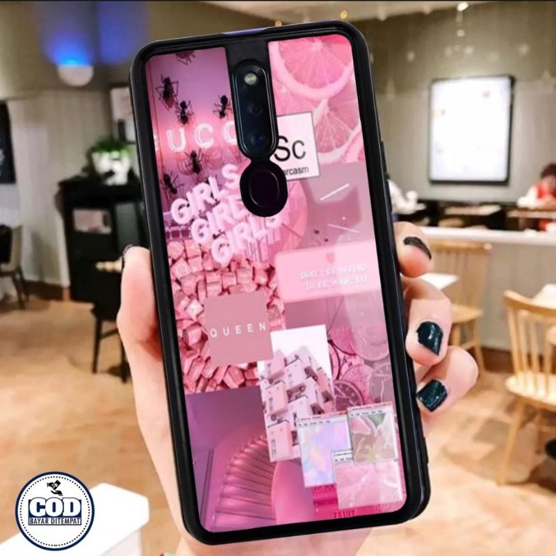 ubluk store case custom Oppo F11 ,Oppo F11 pro motif Aesthetic art keren murah