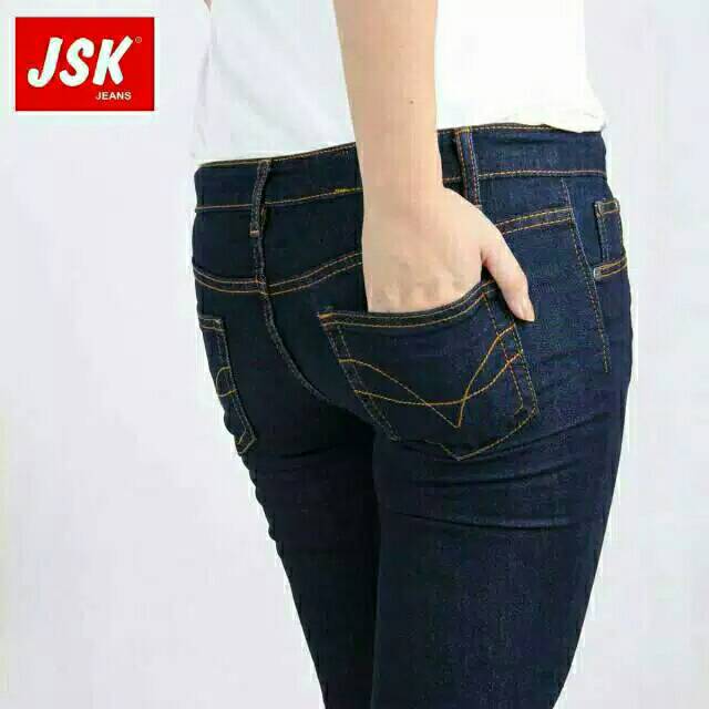 (SIZE 27~42) Celana Panjang Skinny Jeans Wanita / Celana DongkerJeans Cewek /Gaul/Modis/Celanabiru