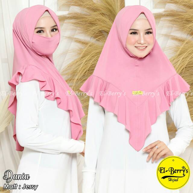 Hijab niqob dania/ hijab instan niqob