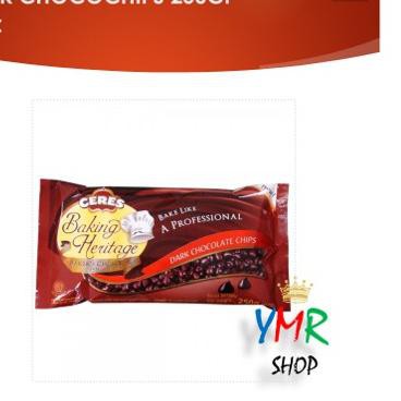 

SALE!! (kay-1272) Ceres Baking Heritage Milk and Dark Choco Chips 250Gr