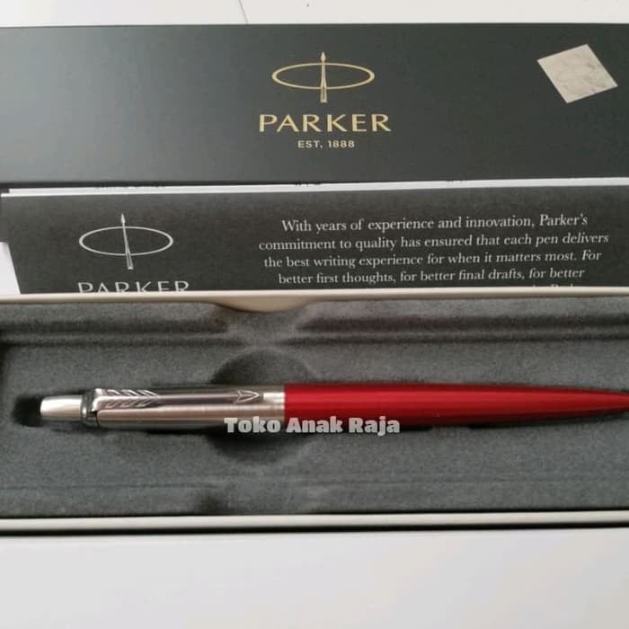 

Pen Parker Jotter Red Apple SS CT Ballpoint - FullStainlessBody