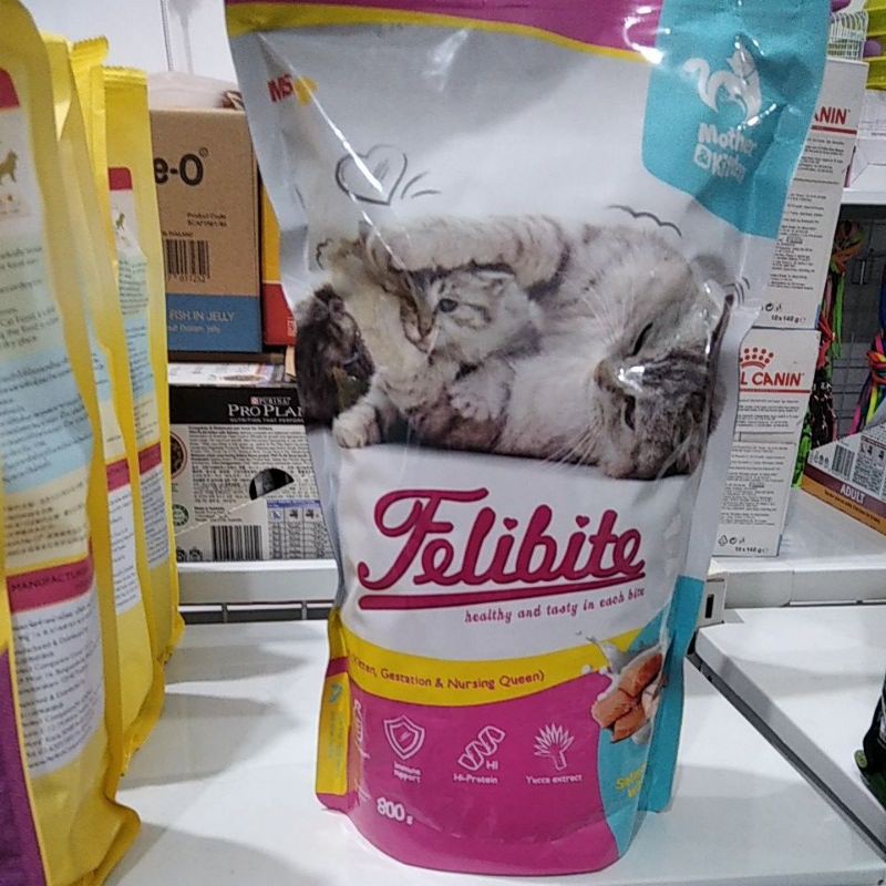 makanan kucing Felibite Mother &amp; Kitten  800 g