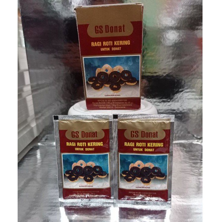 Super GS Donat Special Ragi Roti Kering Donat Sachet 4x11gr