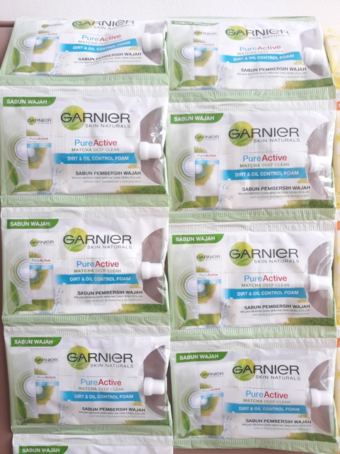 Garnier Facial Foam &amp; Cream Sachet