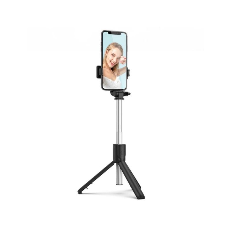 JC-11 Live Broadcast Wireless Selfie Stick Tongkat Selfie Tongsis