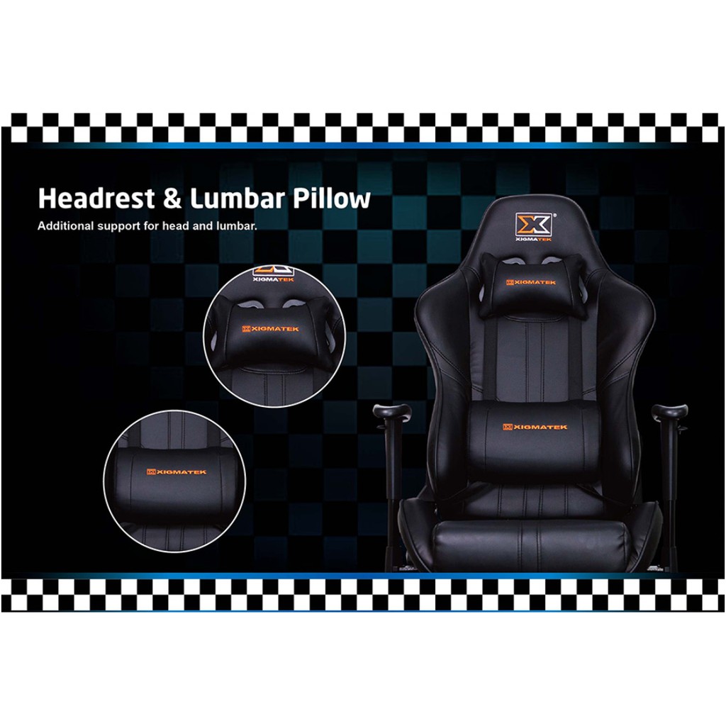 Kursi Kantor gaming Xigmatek chicane premium - Gaming chair - bangku racing