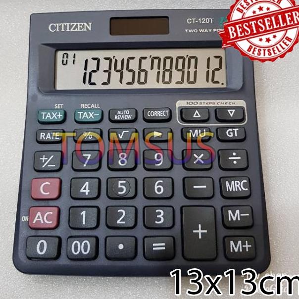 

Buruan Beli✸➻ Kalkulator 120T 12 Digit - Kalkulator Check / Kakulator Dagang Besar / Calculator P42