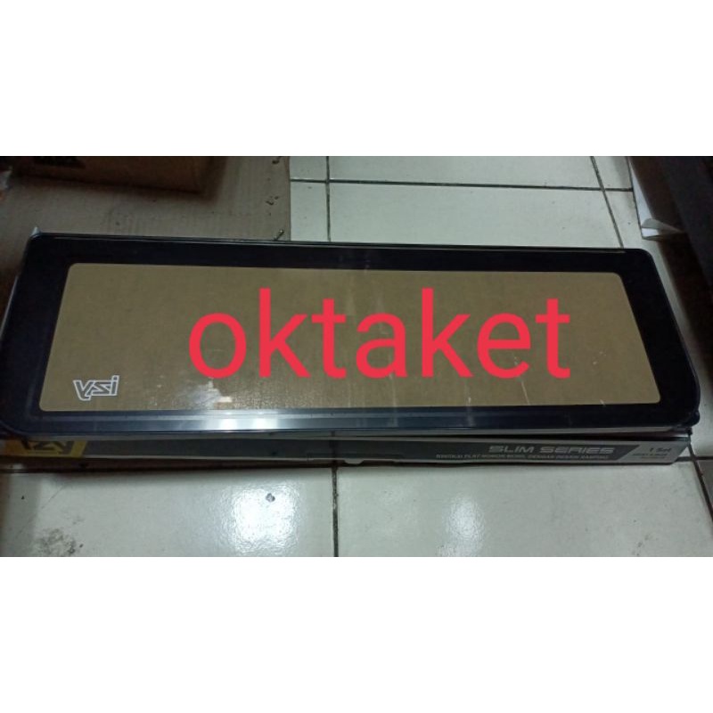 cover dudukan plat nomor hitam mobil universal