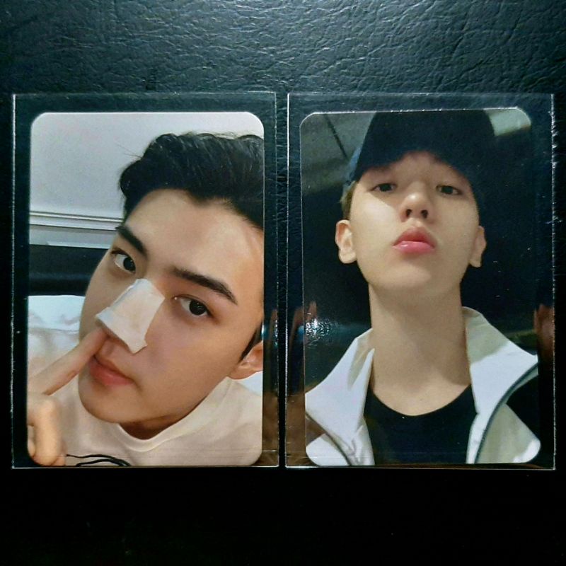 Photocard EXO Baekhyun kihno delight mint pc Sehun what a life wal komedo