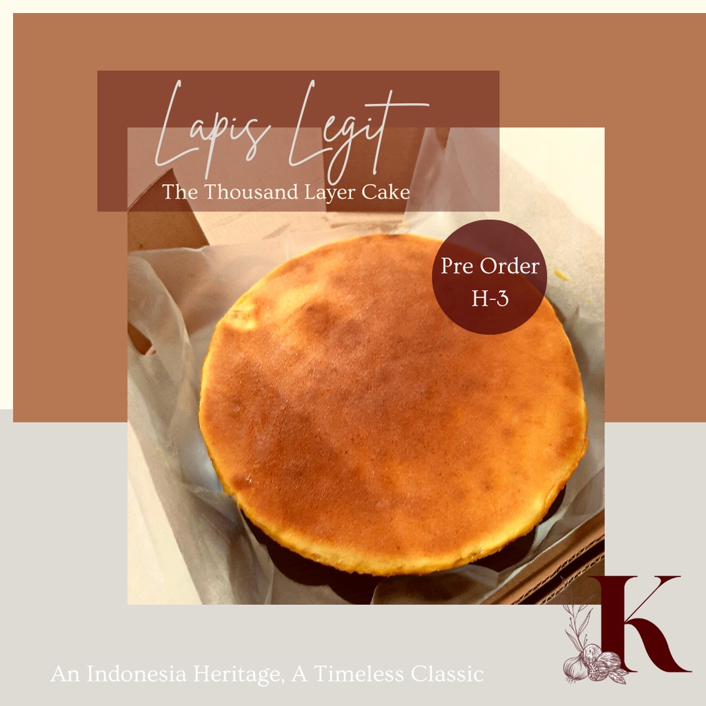 

Kue Lapis Legit Wisjman (Gluten Free, Tanpa Tepung)