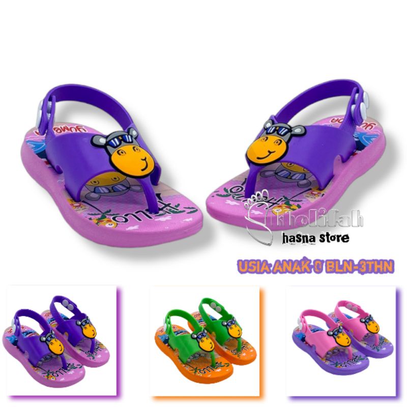 sandal anak Unisex 0bln-3thn karakter lucu sapi imut yumeida A21041xs