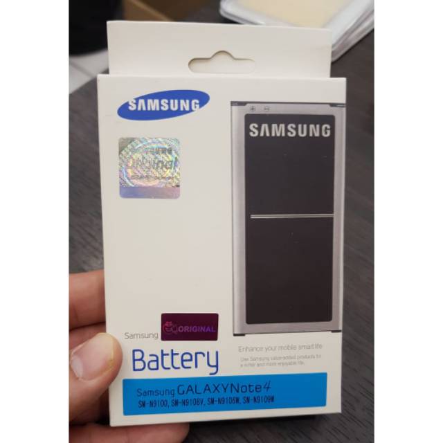 Baterai samsung note 4 Original