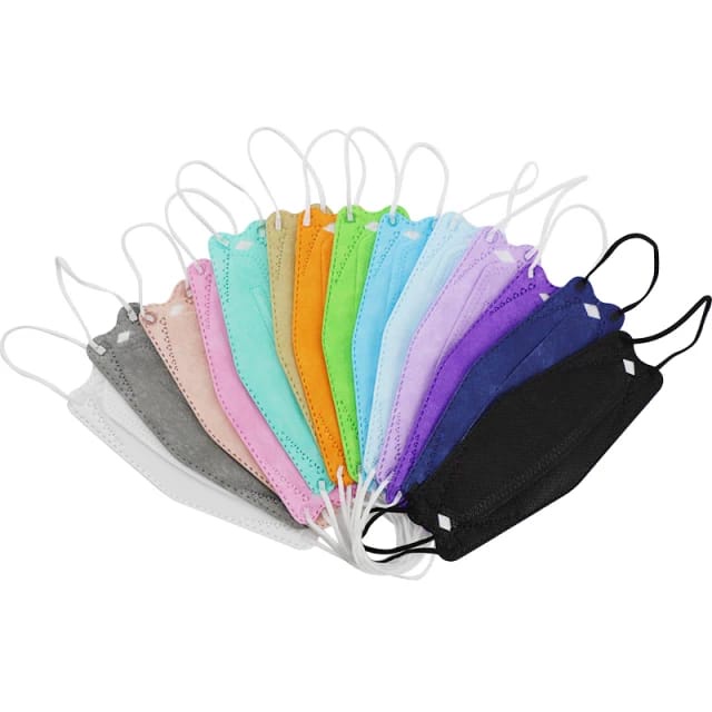 Masker Earloop 4Ply 10 Warna Random Wanita / Pria  Isi 10Pcs Import Real Pict accfachionmurah