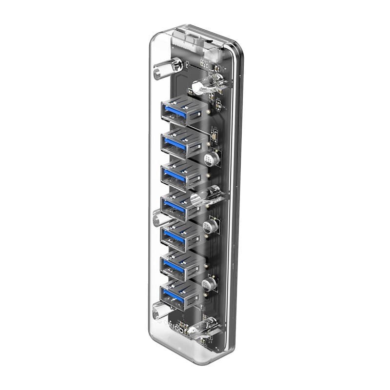 ORICO USB3.0 HUB 7 Port Transparent HUB - F7U-U3