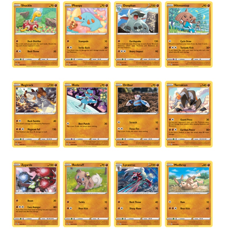 324pcs Mainan Kartu Pokemon Booster TCG Sword Dan Shield Untuk Koleksi Anak