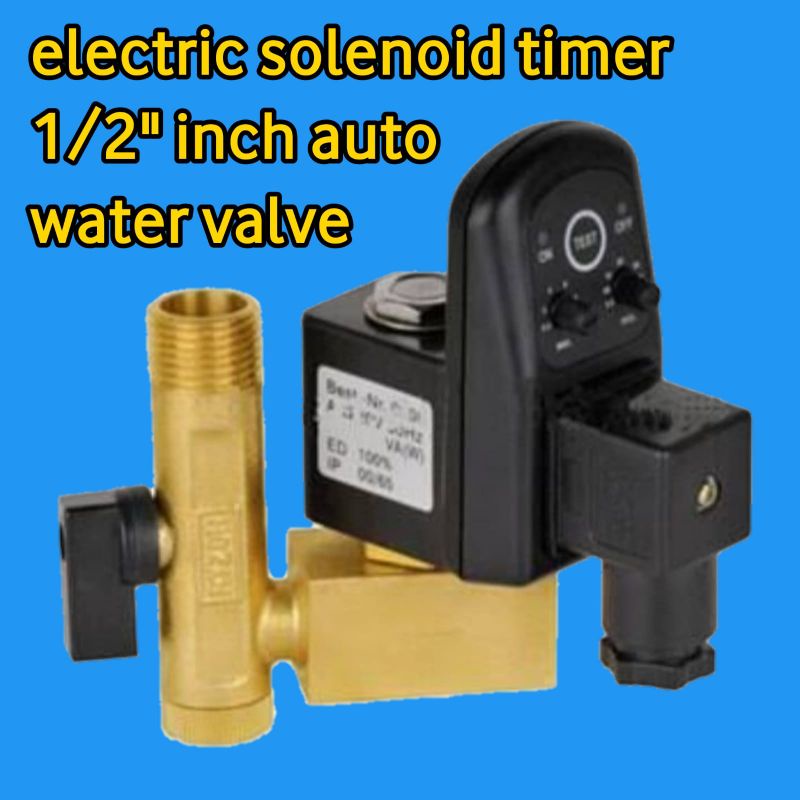 sell Electric Solenoid Timer Auto Water Valve 1/2 Inch 16Bar 230VAC - DN15 - Split