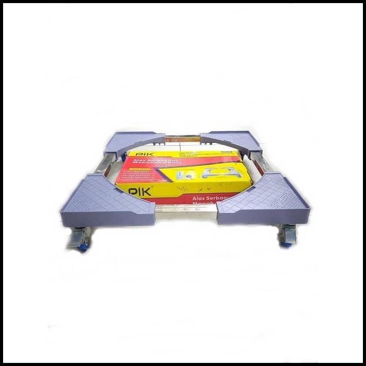 Pik Alas Serbaguna - Roda Dapat Dikunci - Tatakan Kulkas - Dudukan