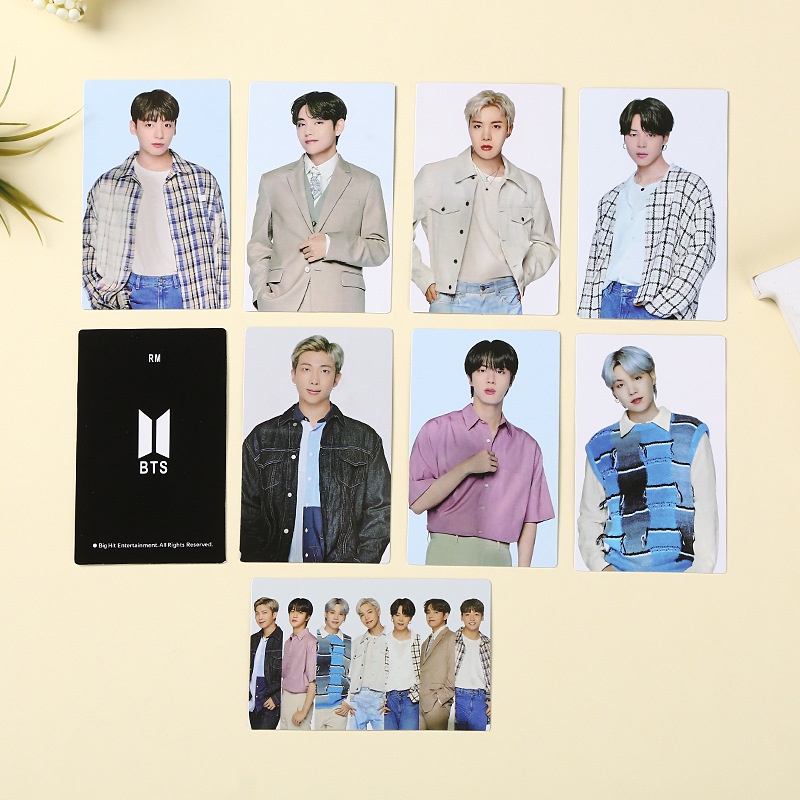 Dompet Kartu Lomo Desain Bts Museum Offline Gaya Korea