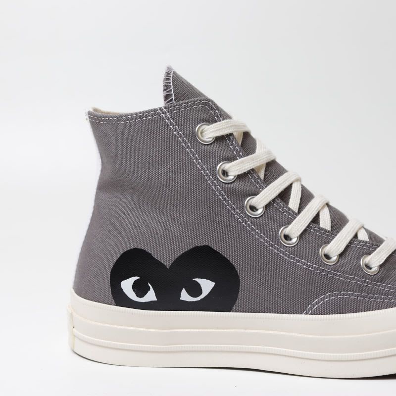 Converse CDG Hi Steel Grey