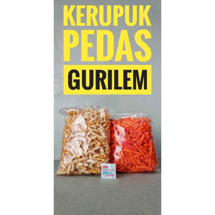 

Kerupuk Pedas Gurilem