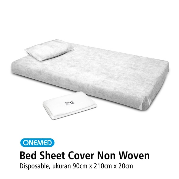 Sprei Bed Sheet Cover Non Woven Sprei Sekali Pakai