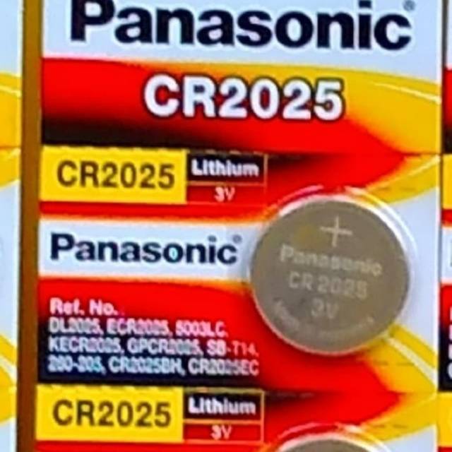 Baterai Panasonic CR 2025