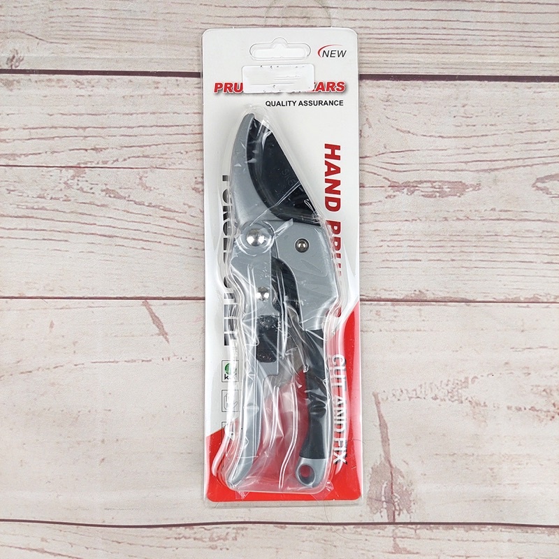 KKMOON Gunting Taman Ranting Tumbuhan Bunga Garden Pruning Shear Scissors - SK-5 - Silver