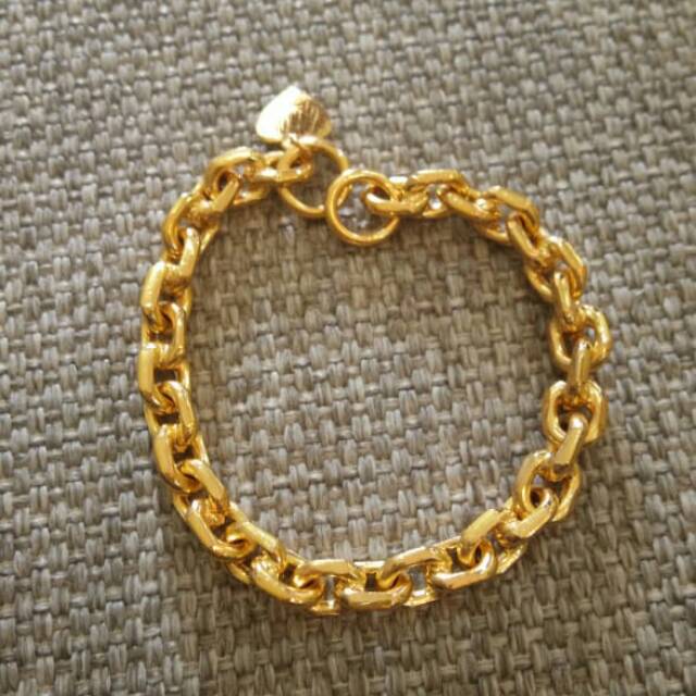 Gelang nori jumbo lapis emas