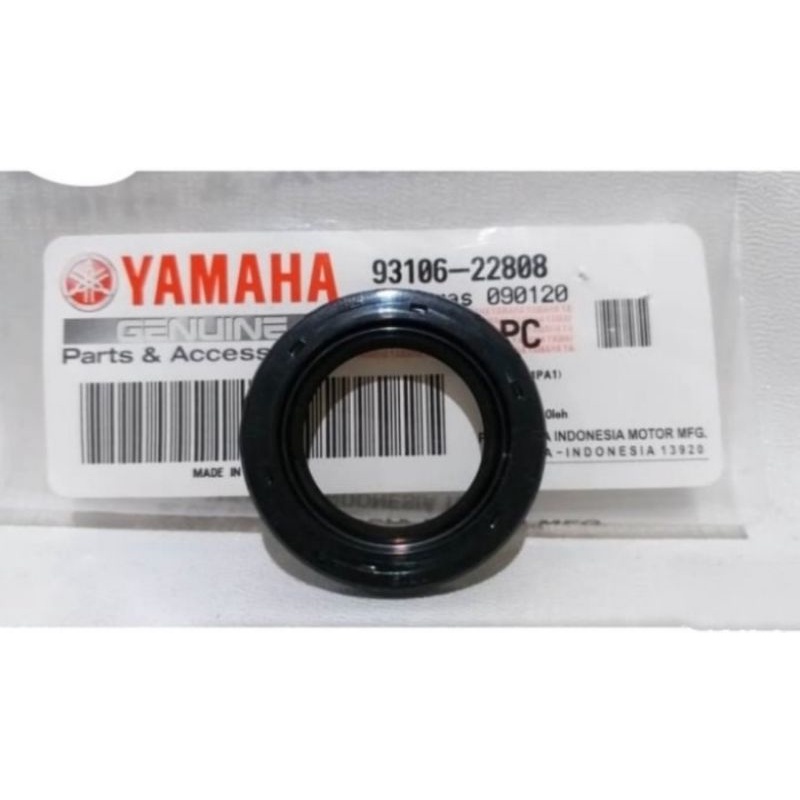 SEAL SIL RODA DEPAN XMAX R15 V2 ASLI ORI YAMAHA 93106 22808