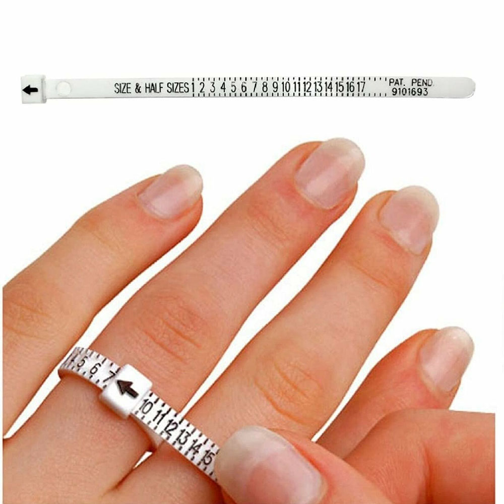 【COD Tangding】Measuring Instrument Finger Ring Standard Soft Ruler Mouth Size Tool Meter