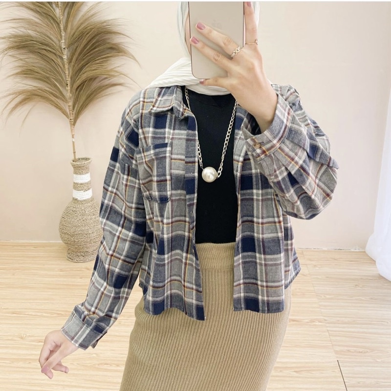 END FLANEL TOP SHIRT