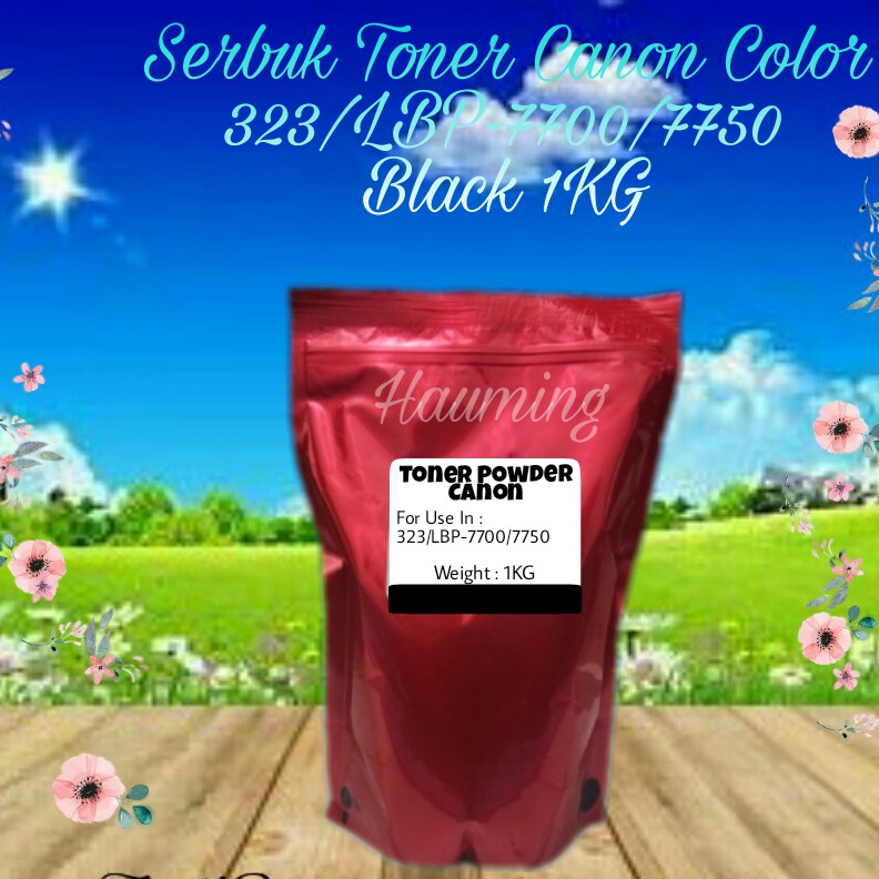 Serbuk Toner Canon CRG323 CRG 323 LBP7700 LBP7750 LBP-7700 7750 7700C 7750C 7750CDN Black 1kg