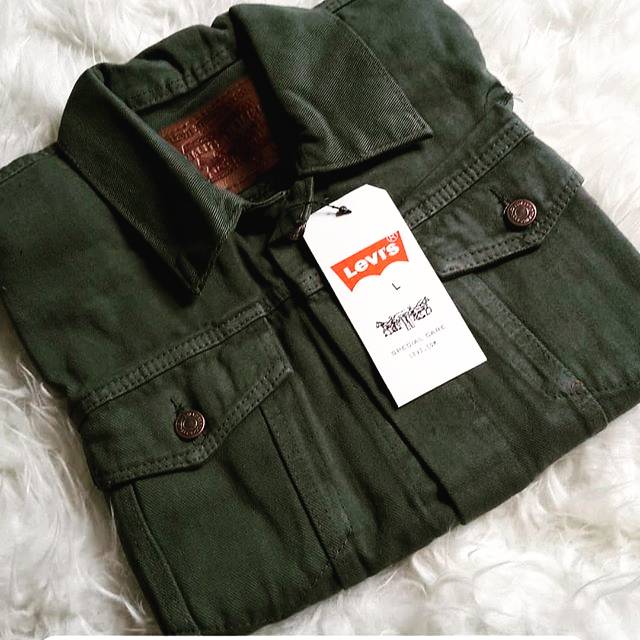 Jaket Oversize Denime Army