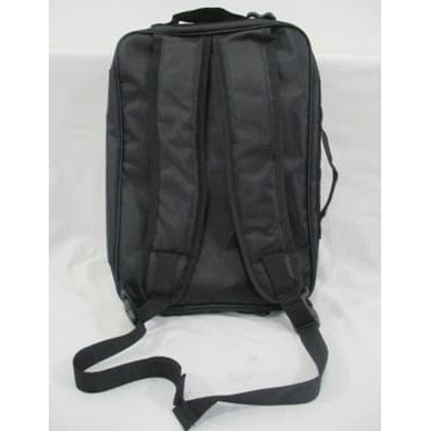 Tas Ransel Laptop CASTILA Bisa Selempang Hitam 14&quot;/15&quot; TOP***