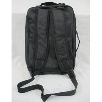 Tas Ransel Laptop CASTILA Bisa Selempang Hitam 14&quot;/15&quot; TOP***