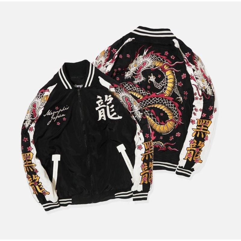 MEMPHIS ORIGINS - SUKAJAN JAKET KURO RYUJIN LIMITED EDITION