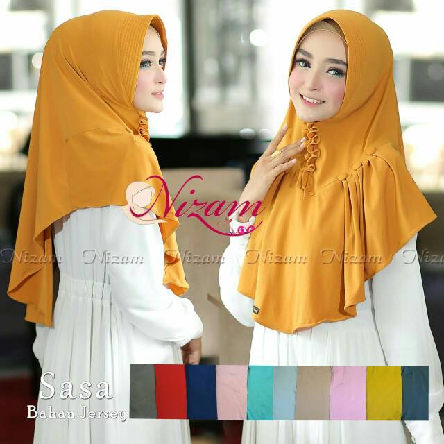 Jilbab instan bergo SASA ORI NIZAM