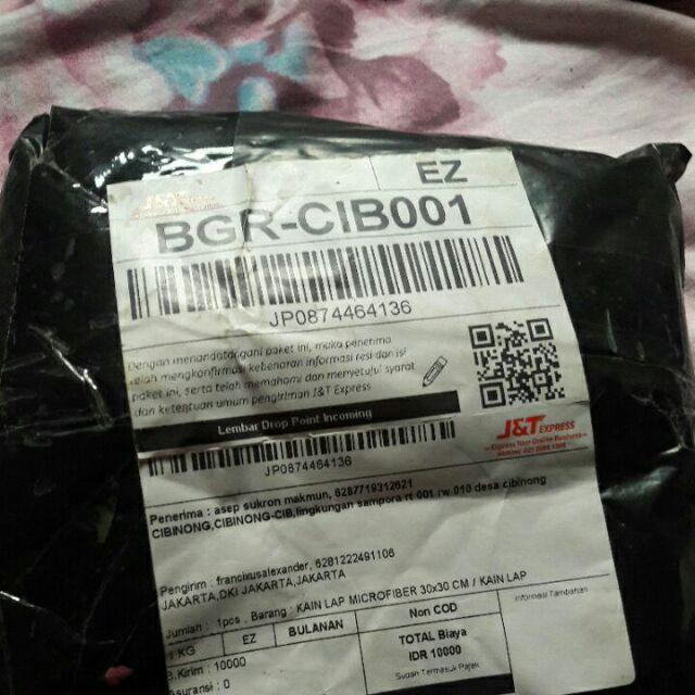 Kain Lap Microfiber 35 X 35 Cm Berwarna Dual Side