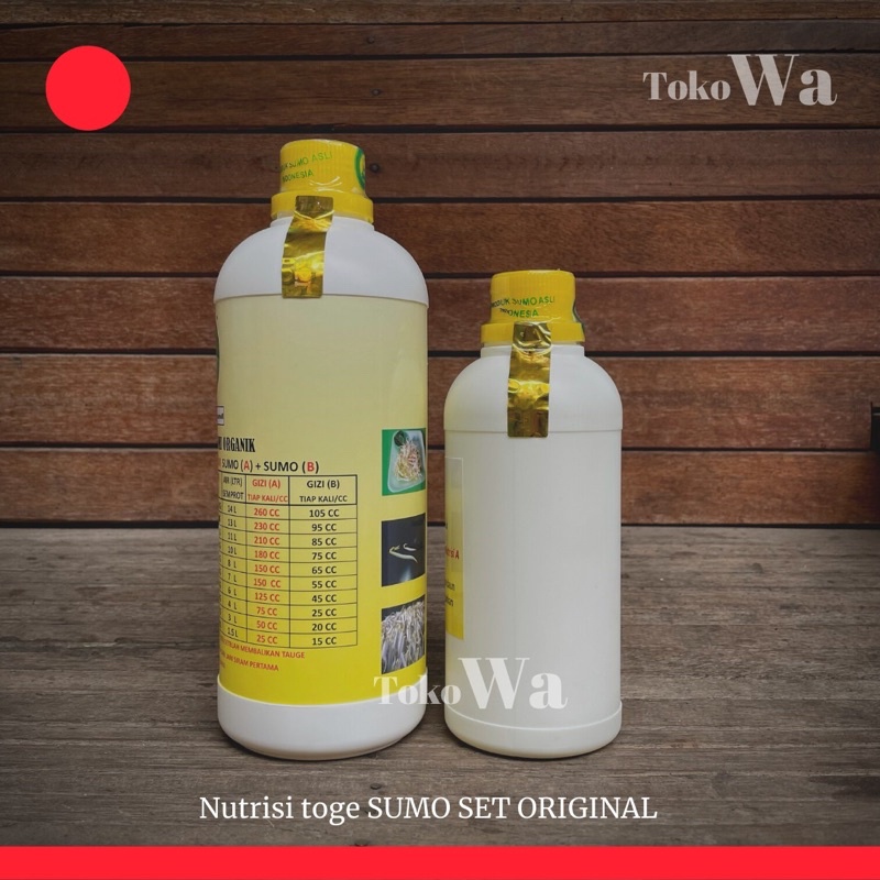 Nutrisi toge nutrisi tauge obat sumo 8 cair original (set) sumo8
