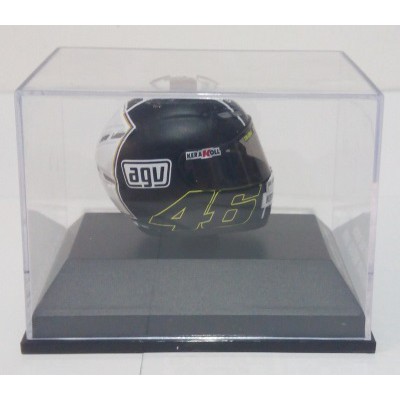Diecast Set MiniChamps 1/8 AGV Helmet Valentino Rossi MotoGP Motegi 2008