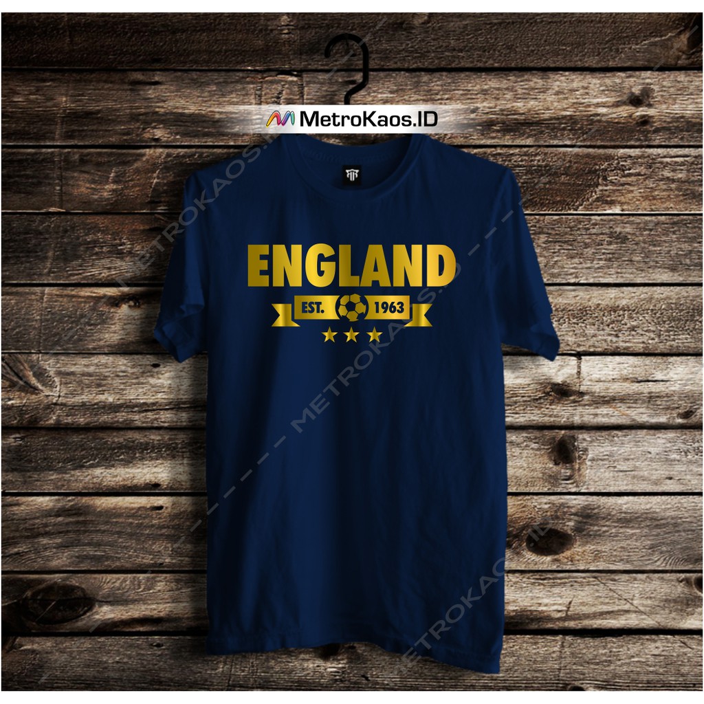 Jersey Kaos T-shirt Euro Piala Dunia England Inggris