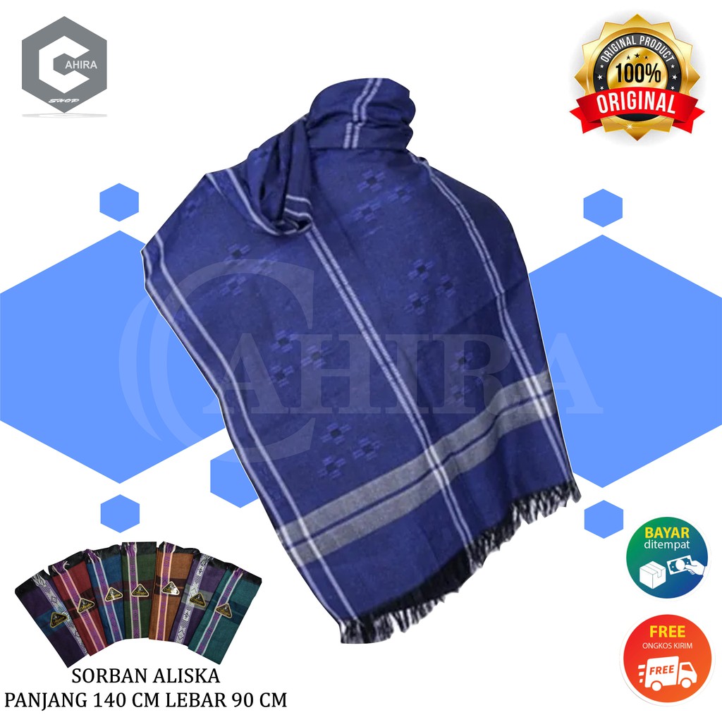PROMO SORBAN ALISKA KUALITAS SUPER TEBAL ORIGINAL