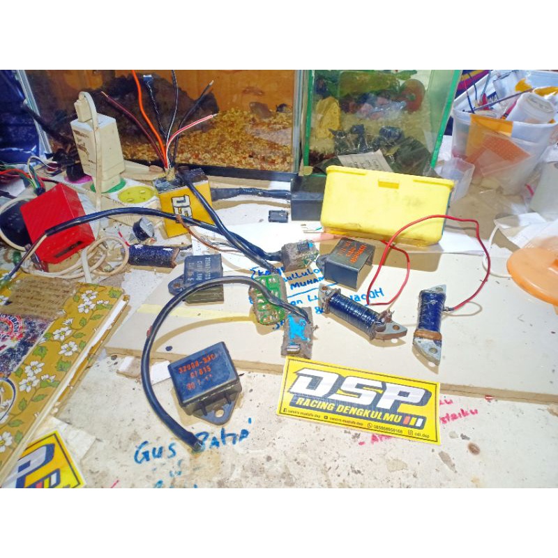 Paket servis spul Ninja dan upgrade CDI RC versi DSP