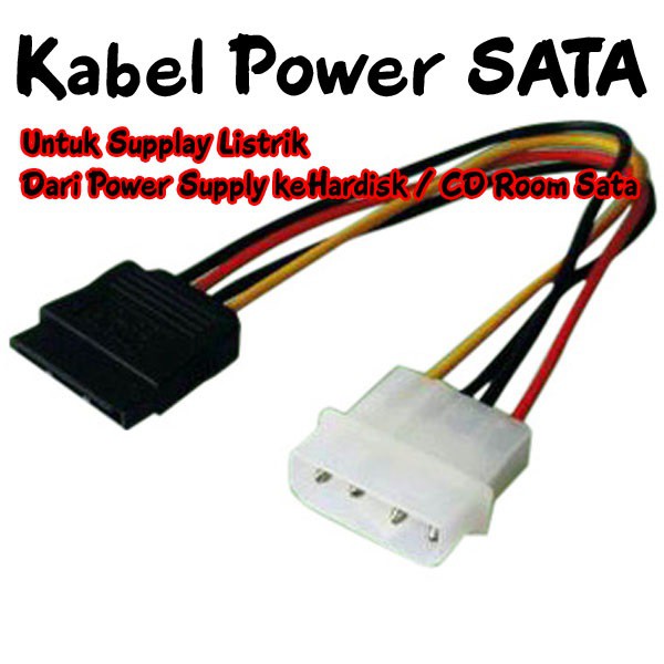 Kabel Power SATA / Kabel Power Ata To Sata Converter