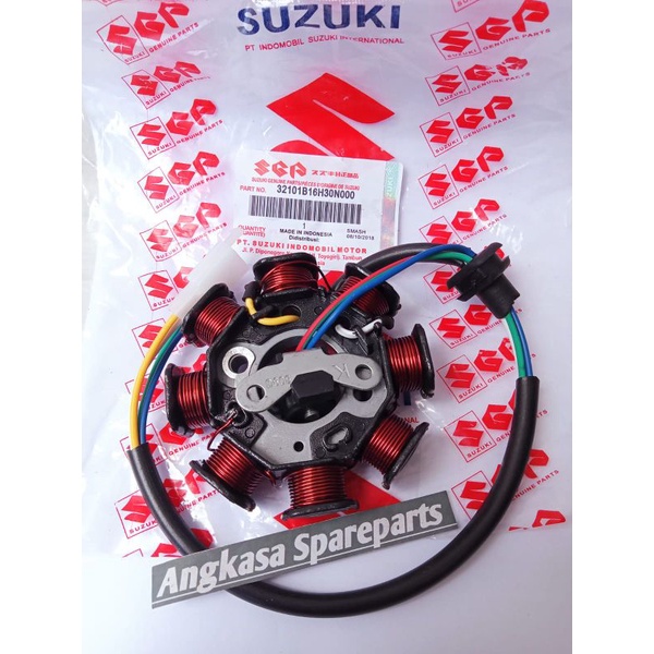 Spul Spull Assy Suzuki Smash 110 old Lama Smash New Original SGP