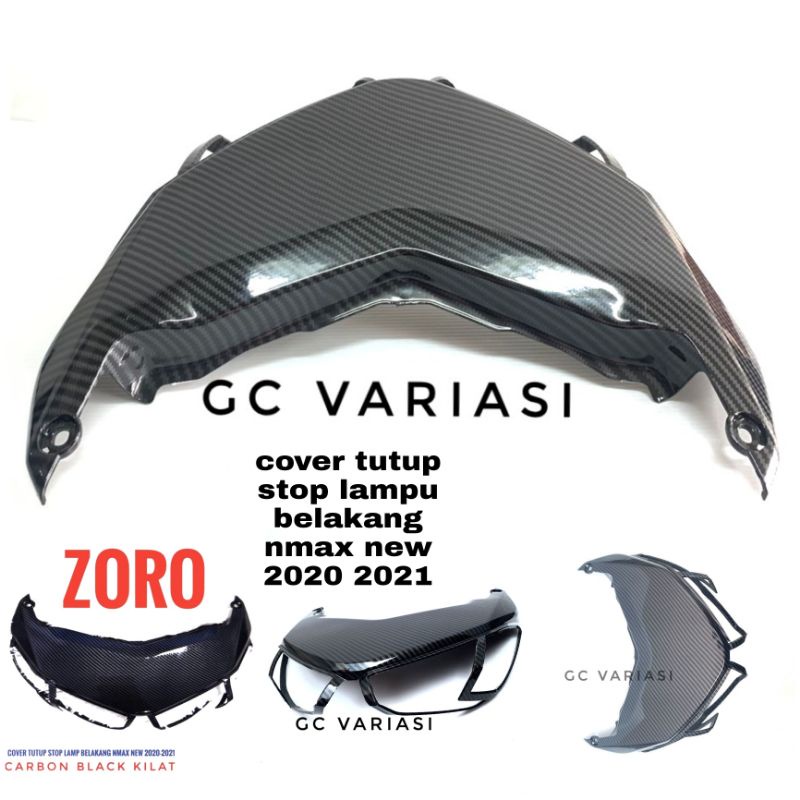 COVER TUTUP STOP LAMPU BELAKANG NMAX NEW 2020-2021 CARBON/COVER DUKTRAIL LAMPU STOP BELAKANG NMAX